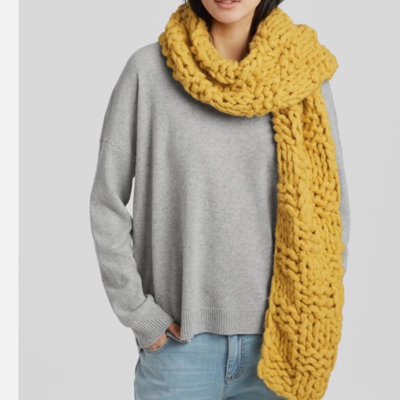 NWT EILEEN FISHER Handknit Peruvian Alpaca Scarf one size SUMER JE - Picture 7 of 8